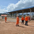 Management and Myanmar Labor visit ZOC 042