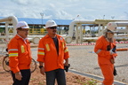 Management and Myanmar Labor visit ZOC 062