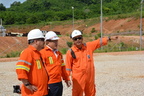 Management and Myanmar Labor visit ZOC 091