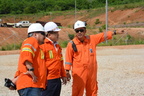 Management and Myanmar Labor visit ZOC 092