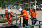 Management and Myanmar Labor visit ZOC 111