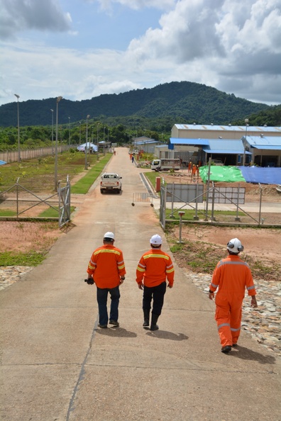 Management and Myanmar Labor visit ZOC 170