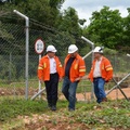Management and Myanmar Labor visit ZOC 287