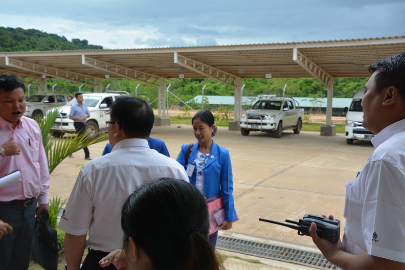 Management and Myanmar Labor visit ZOC 297