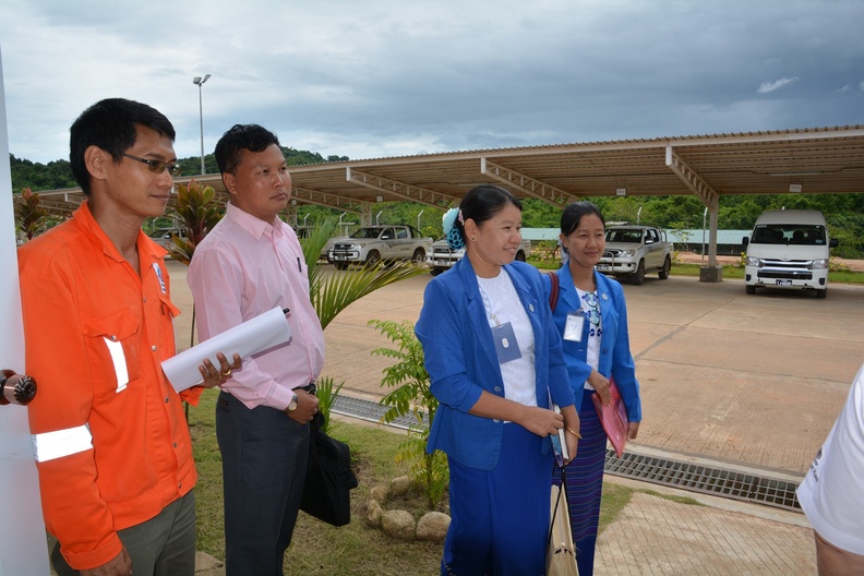 Management and Myanmar Labor visit ZOC 299