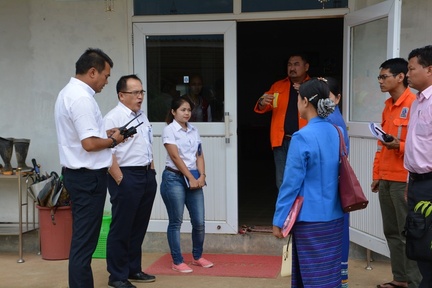 Management and Myanmar Labor visit ZOC 301