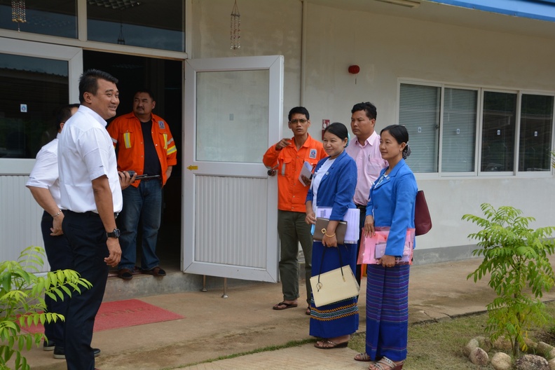 Management and Myanmar Labor visit ZOC 302