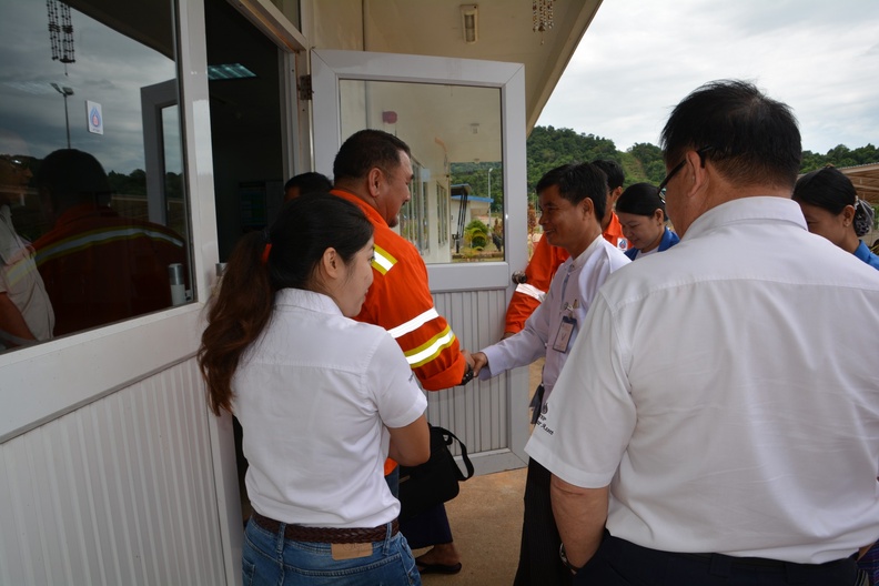 Management and Myanmar Labor visit ZOC 307