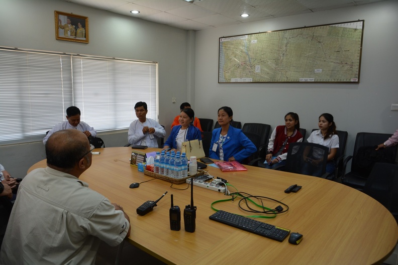 Management and Myanmar Labor visit ZOC 313