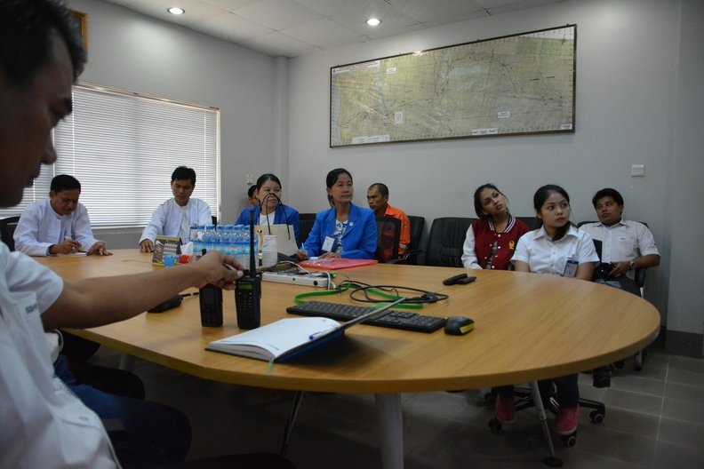 Management and Myanmar Labor visit ZOC 316