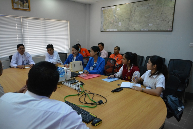 Management and Myanmar Labor visit ZOC 318