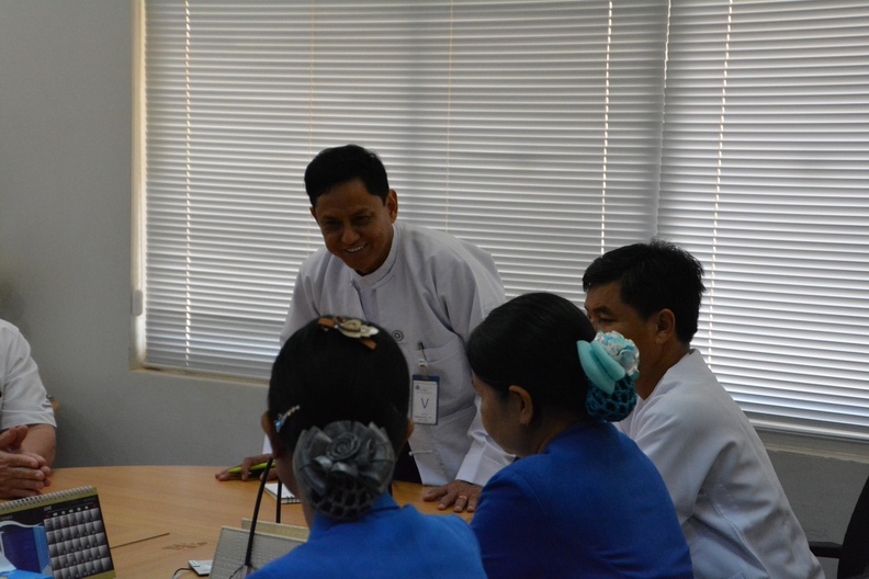 Management and Myanmar Labor visit ZOC 323