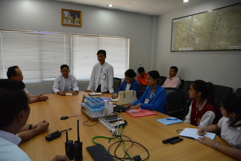 Management and Myanmar Labor visit ZOC 325