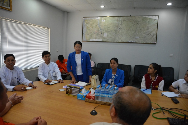 Management and Myanmar Labor visit ZOC 326