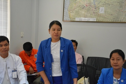 Management and Myanmar Labor visit ZOC 327