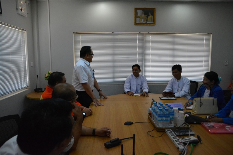 Management and Myanmar Labor visit ZOC 329