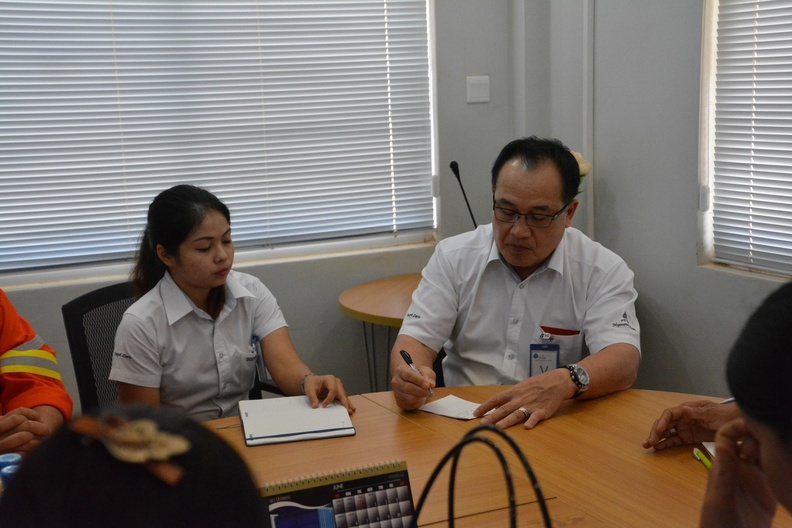Management and Myanmar Labor visit ZOC 337