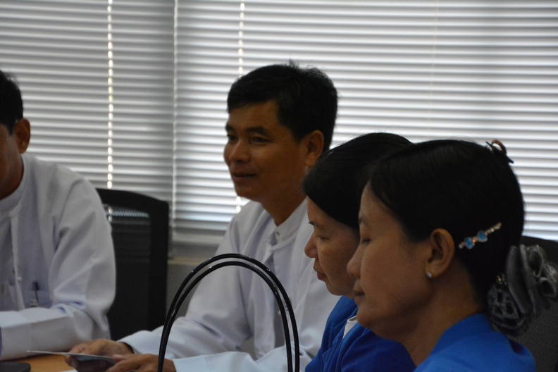 Management and Myanmar Labor visit ZOC 343