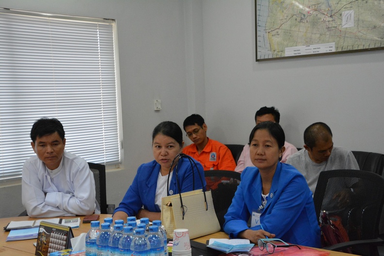 Management and Myanmar Labor visit ZOC 345