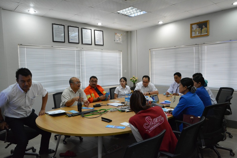 Management and Myanmar Labor visit ZOC 347