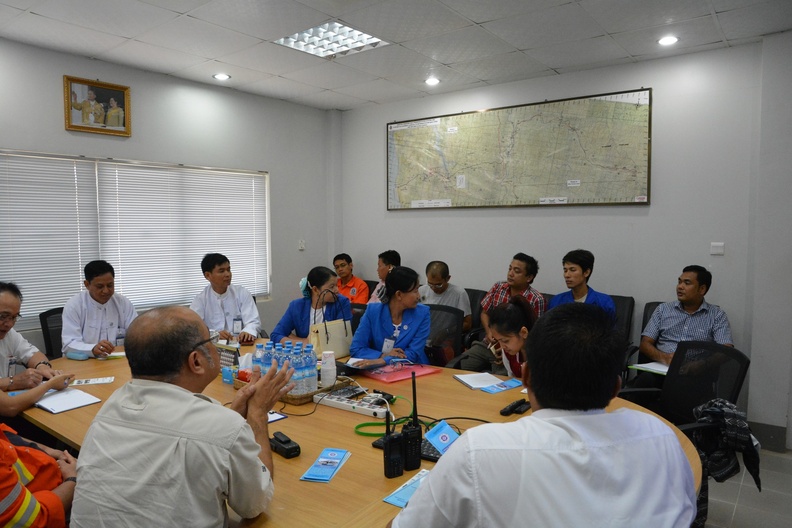 Management and Myanmar Labor visit ZOC 354