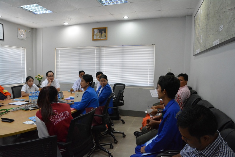 Management and Myanmar Labor visit ZOC 357