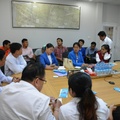 Management and Myanmar Labor visit ZOC 358