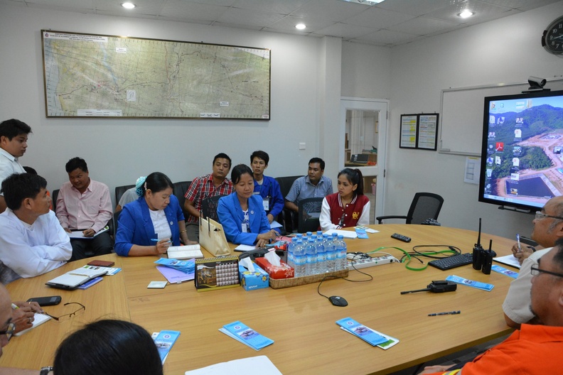 Management and Myanmar Labor visit ZOC 360