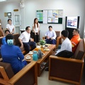 Management and Myanmar Labor visit ZOC 371