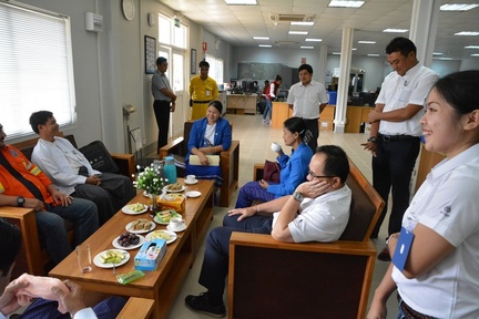 Management and Myanmar Labor visit ZOC 378