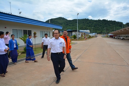 Management and Myanmar Labor visit ZOC 392